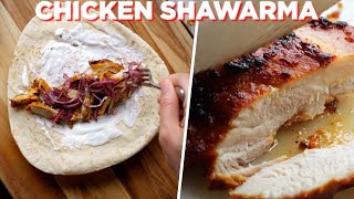 The Best Homemade Chicken Shawarma Recipe [upl. by Constantine]