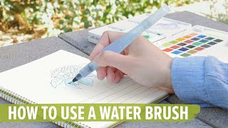 How to Use a Water Brush [upl. by Kant283]