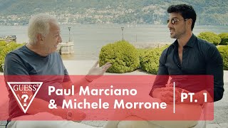 Part One Sit Down with Michele Morrone and Paul Marciano [upl. by Casimire795]