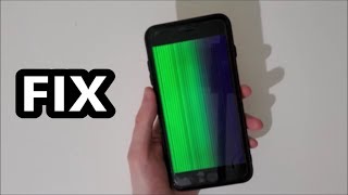 iPhone Flashing Green Screen FIX iPhone 8 Plus [upl. by Sheepshanks]