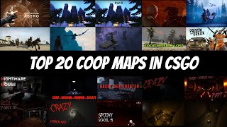 Top 20 coop maps in csgo 2022 Adventure horror puzzle [upl. by Earesed]