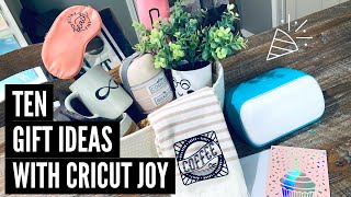 10 Cricut Joy projects for Beginners [upl. by Frankhouse]