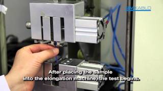 Tensile Strength amp Breaking Elongation Test [upl. by Eyk]