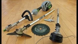 How to Attach Brush Cutter Blades to your EGO Trimmer [upl. by Regnig]