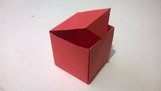 Como Hacer una Caja de Papel Origami ¡MUY FACIL [upl. by Bunde]