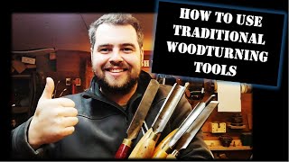 How to use woodturning tools [upl. by Asial]