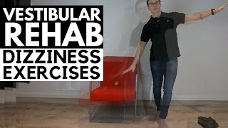 20 Dizziness Exercises For Home Vestibular Rehab  Dr Jon Saunders [upl. by Ilrak160]