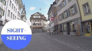 Sightseeing in Zofingen in SWITZERLAND [upl. by Ahsimac793]