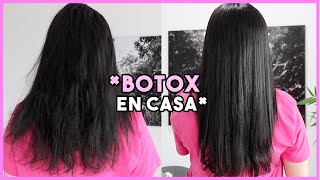 Botox Capilar EN CASA  Así recupero mi Cabello Seco Y Maltratado [upl. by Nyleahs951]