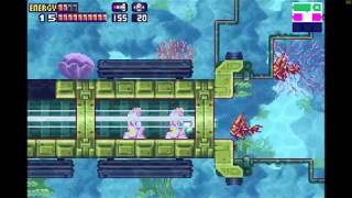 Shinespark Easter Egg  Metroid Fusion [upl. by Christabelle]