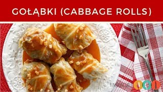 POLISH CABBAGE ROLLS GOŁĄBKI  YumDelectable [upl. by Littlejohn565]