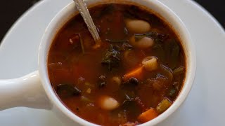 Minestrone Soup  Homemade Italian Recipe [upl. by Belle]