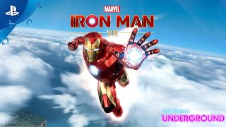 Marvel’s Iron Man VR – Demo Gameplay  PlayStation Underground [upl. by Euseibbob]