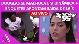 🟣 BBB 22 Douglas se machuca em dinâmica  22032022  BIG BROTHER BRASIL  COMENTÁRIOS AO VIVO [upl. by Eltsirhc]