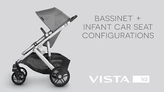 UPPAbaby Vista V2  Bassinet  Infant Configurations [upl. by Klein433]