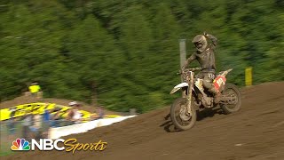 Pro Motocross Round No 2 Loretta Lynns Ranch  EXTENDED HIGHLIGHTS  82220  Motorsports on NBC [upl. by Lunnete]