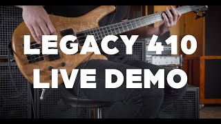 GallienKrueger Legacy 410 Combo  NEO IV 410 Demo [upl. by Atikihs143]