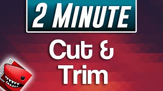 Lightworks  How to Cut and Trim Video Fast Tutorial [upl. by Nathalie]