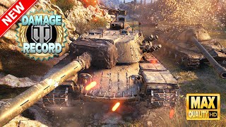 T110E4 new damage world record  World of Tanks [upl. by Fortuna]