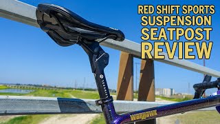 Red Shift Shock Stop Suspension Seatpost Review  The Ultimate Gravel Bike Upgrade [upl. by Oneg478]