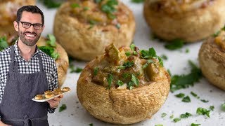 Stuffed Mushrooms Recipe [upl. by Nollie]