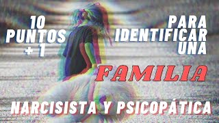 ⚠️FAMILIA narcisista sus características y dinámicasPadres narcisistas Pulsión de vida [upl. by Nivlam]