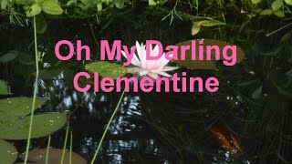 Oh My Darling Clementine with lyrics [upl. by Savanna746]