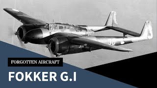 The Fokker GI Heavy Fighter Dutch Grim Reaper [upl. by Eilyr]