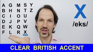 How To Pronounce The English Alphabet BRITISH PRONUNCIATION [upl. by Mikihisa528]