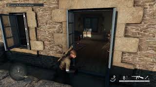 Satchel Charge Location Sniper Elite 5 Mission 6 Liberation Tutorial [upl. by Doraj]