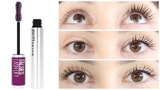 Maybelline The Falsies Lash Lift Mascara  New Drugstore Wear Test  Review [upl. by Greene463]