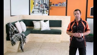 How to Build Bench Seats with Storage  Mitre 10 Easy As DIY [upl. by Acsicnarf]