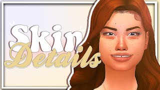 ⭐The Sims 4  MAXIS MATCH CC SKIN DETAILS MUSTHAVES Skins Freckles amp more  CC Showcase  Links💕 [upl. by Huba]