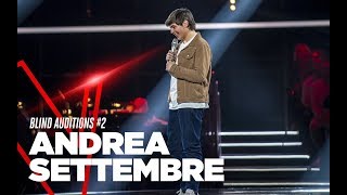 Andrea Settembre quotLocationquot  Blind Auditions 2  TVOI 2019 [upl. by Eiffe878]