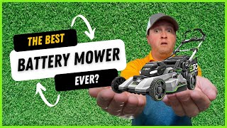 The BEST BATTERY MOWER for 2021 Ego select cut 21quot mower in depth review  Ego LM2135SP review [upl. by Stauffer861]