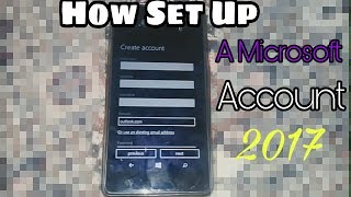 How To Create Microsoft Account in Windows Device [upl. by Jennie]