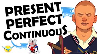 Present Perfect Continuous  ENGLISH GRAMMAR VIDEOS [upl. by Nnylyt]