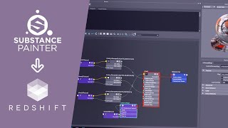 Substance Painter to Redshift Workflow [upl. by Cappella]