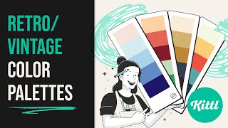 How To Make A Retro Vintage Color Palette [upl. by Droflim]