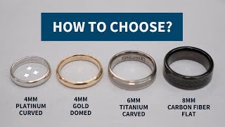 How to Choose a Wedding Ring Type Size Fit Shape [upl. by Daile]