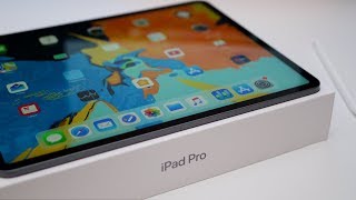 2018 iPad Pro  Unboxing Setup and First Look [upl. by Nedearb]