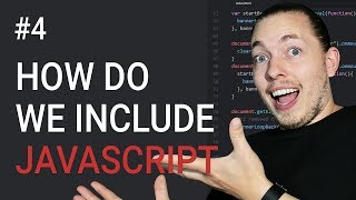 4 How to Include JavaScript in Our HTML  JavaScript Tutorial  Learn JavaScript  For Beginners [upl. by Chauncey]