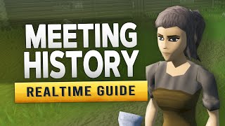 RS3 Meeting History – Realtime Quest Guide [upl. by Myo]