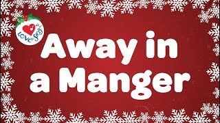 Away in a Manger with Lyrics  Christmas Carol amp Song [upl. by Idelia229]