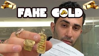 HOW TO SPOT FAKE GOLD [upl. by Aidahs]