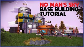 Beginners Base Building Tutorial  No Mans Sky Guide [upl. by Grantland]