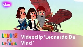 LUNNIS DE LEYENDA – Leonardo Da Vinci Videoclip oficial [upl. by Adirf]