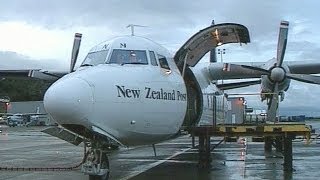 Fokker F 27 Mail Flight [upl. by Chapin]