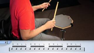 Drumming WarmUp Beginner  Drum Lesson [upl. by Crin797]