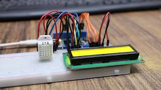 DHT22 temperature Humidity sensor  Arduino Tutorial [upl. by Worsham]